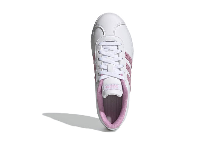 (GS) adidas VL Court K 'White Purple' FY8904
