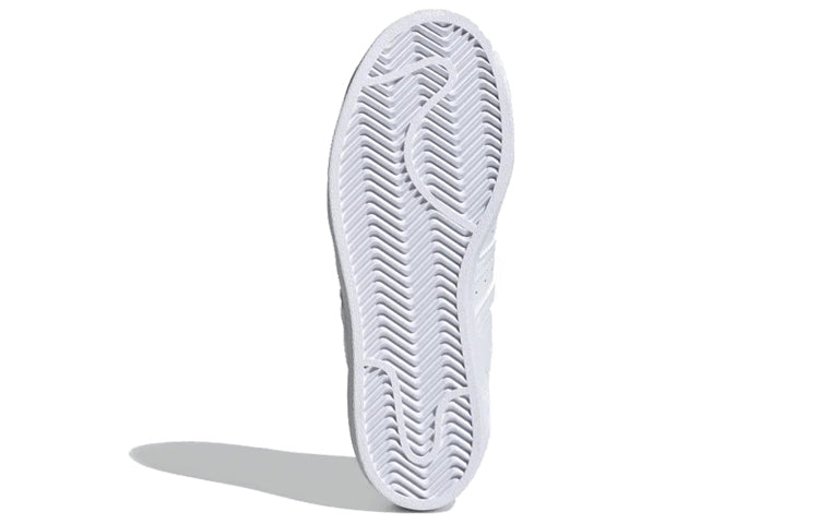 (GS) adidas originals Superstar J 'White Gold' FV3723
