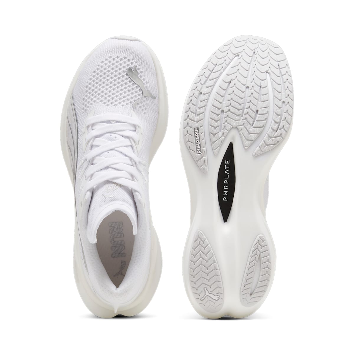 (WMNS) PUMA Deviate Nitro 3 'White Grey Silver' 309708-10