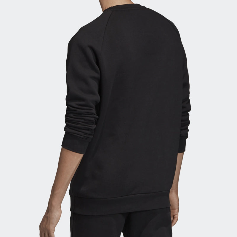 adidas originals Trf Flc Crew Sports Pullover Black EH6513