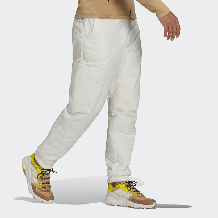 adidas Terrex Outdoor Stay Warm Bundle Feet Sports Pants/Trousers/Joggers White GQ3681