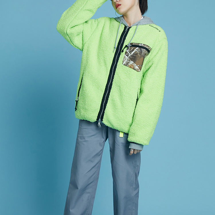 Converse Utility Reversible Sherpa Jacket Asia Sizing 'Real Tree Edge Camo' 10020206-A01