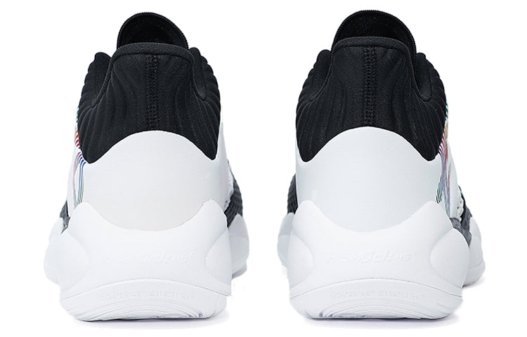 ANTA Basketball Series Sneakers Mid 'Black White Grey' 112131616S-1