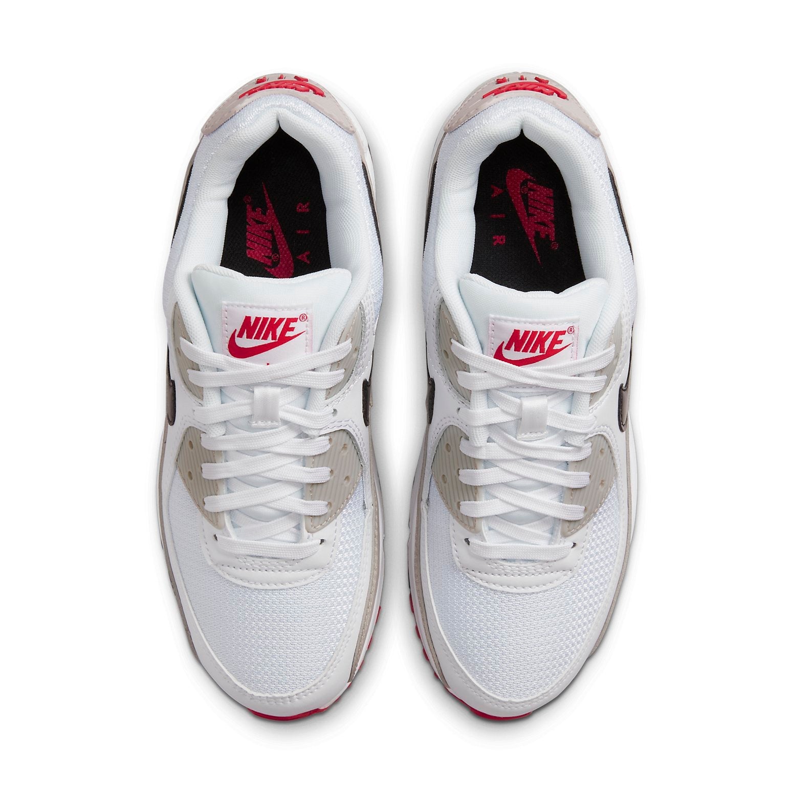 (WMNS) Nike Air Max 90 'Light Iron Ore Black' DX0116-101