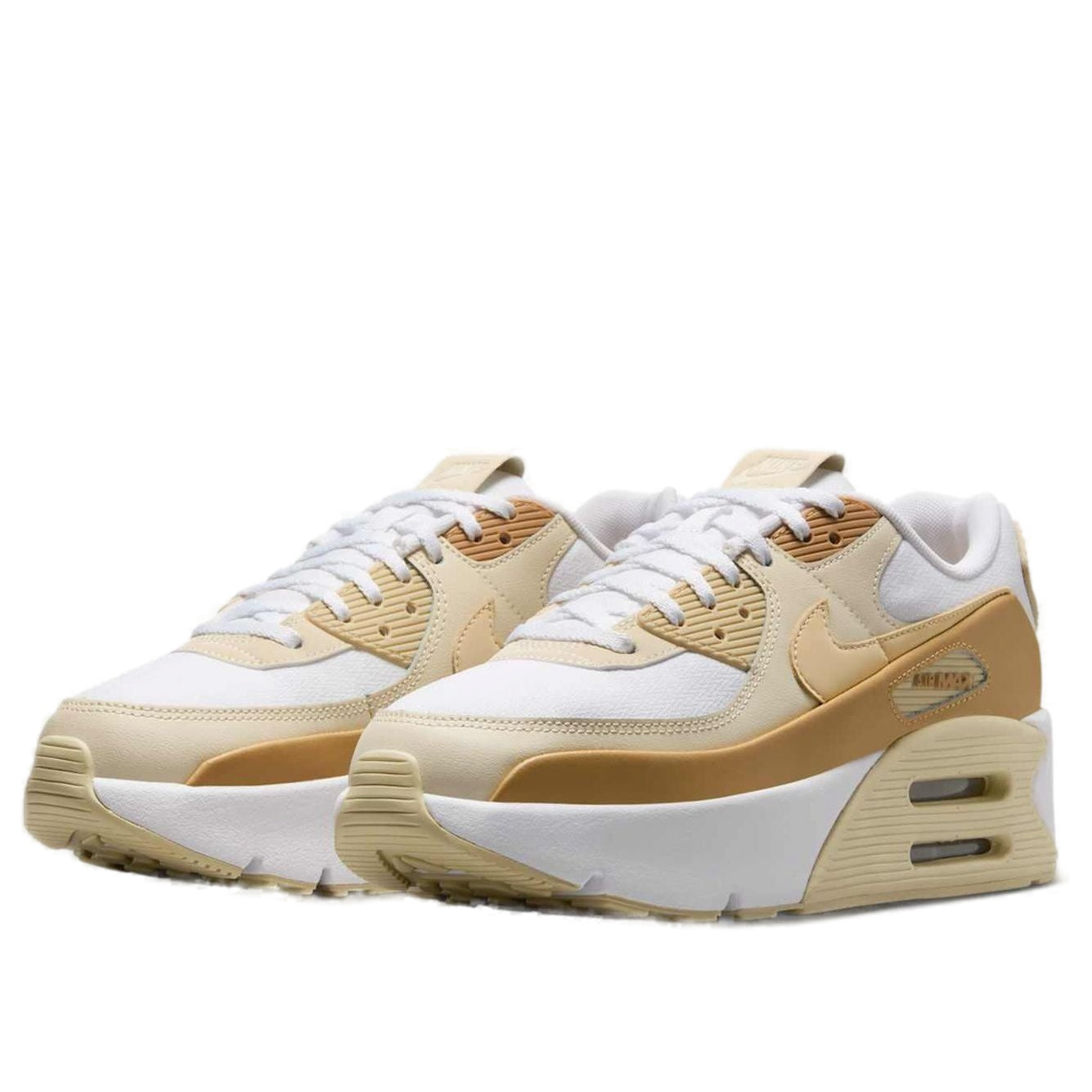 (WMNS) Nike Air Max 90 LV8 'White Club Gold' FD4328-112