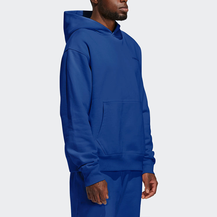 adidas originals x Pw Basics Hood Embroidered Monogrammed Hooded Sweater Unisex Black GM1942