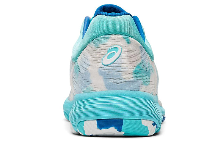(WMNS) ASICS Netburner Professional FF Running Shoes Blue/White 1072A016-100