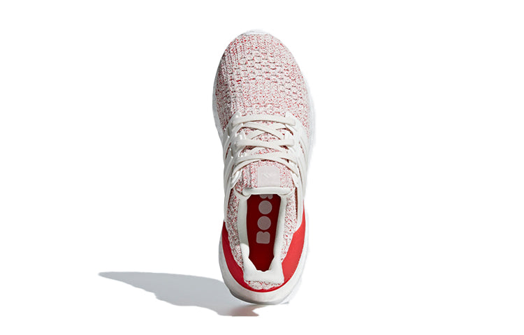 (GS) adidas UltraBoost 4.0 J 'Chalk White Active Red' F34034