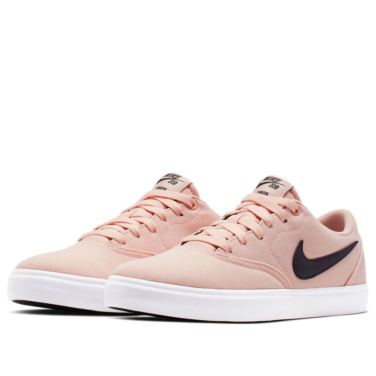 (WMNS) Nike Check Solarsoft Canvas SB 'Washed Coral' 921463-602