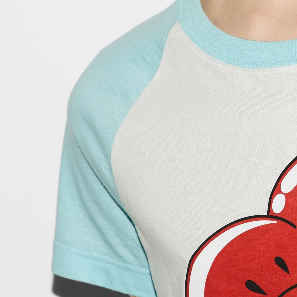 (WMNS) Gucci Cotton Jersey Short Sleeved T-Shirt 'Off White' 768183-XJGHN-9095