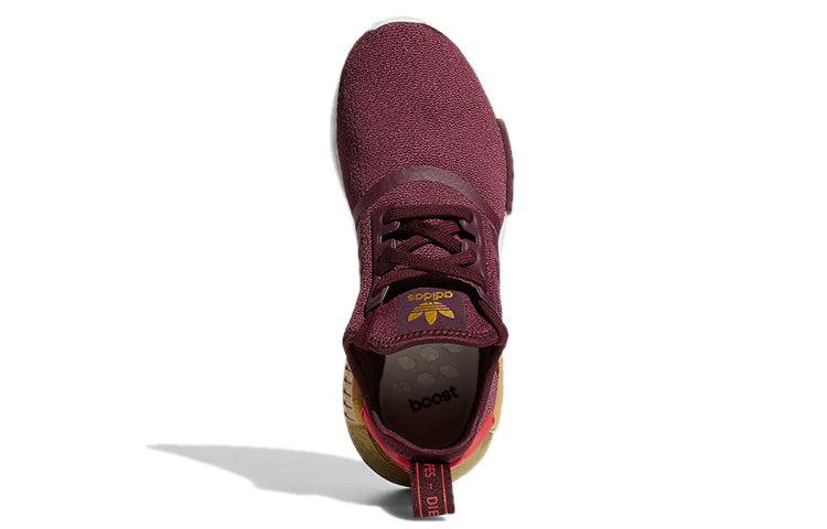 (WMNS) adidas NMD_R1 'Maroon Gold' FY9390