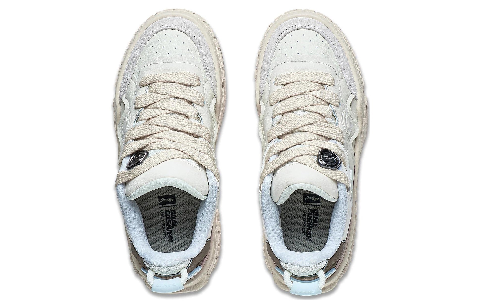 (WMNS) Li-Ning 001 Unblock 'White Grey' AGCT218-3