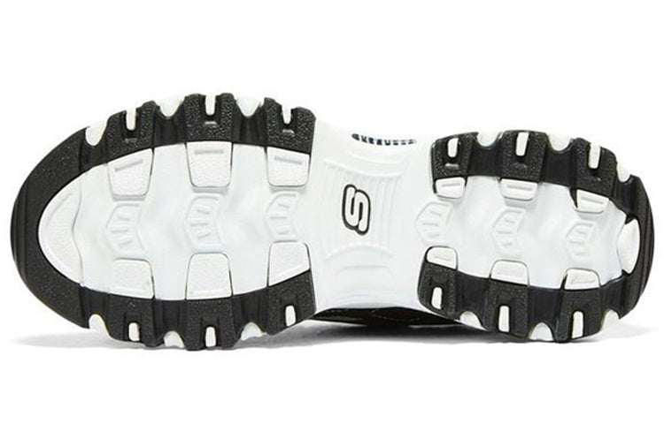 (WMNS) Skechers DLITES 'Black White' 149788-BKW