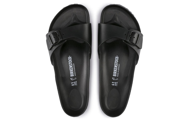 Birkenstock Madrid Essentials EVA Narrow Fit Sandals 'Black' 0128161