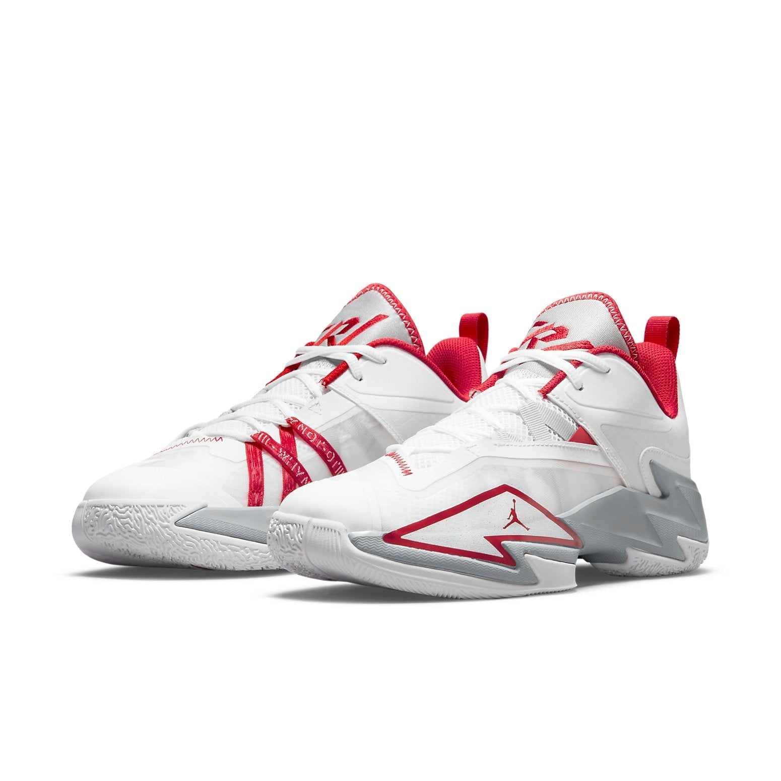 Air Jordan Westbrook One Take 3 PF 'White Gym Red' DC7700-100