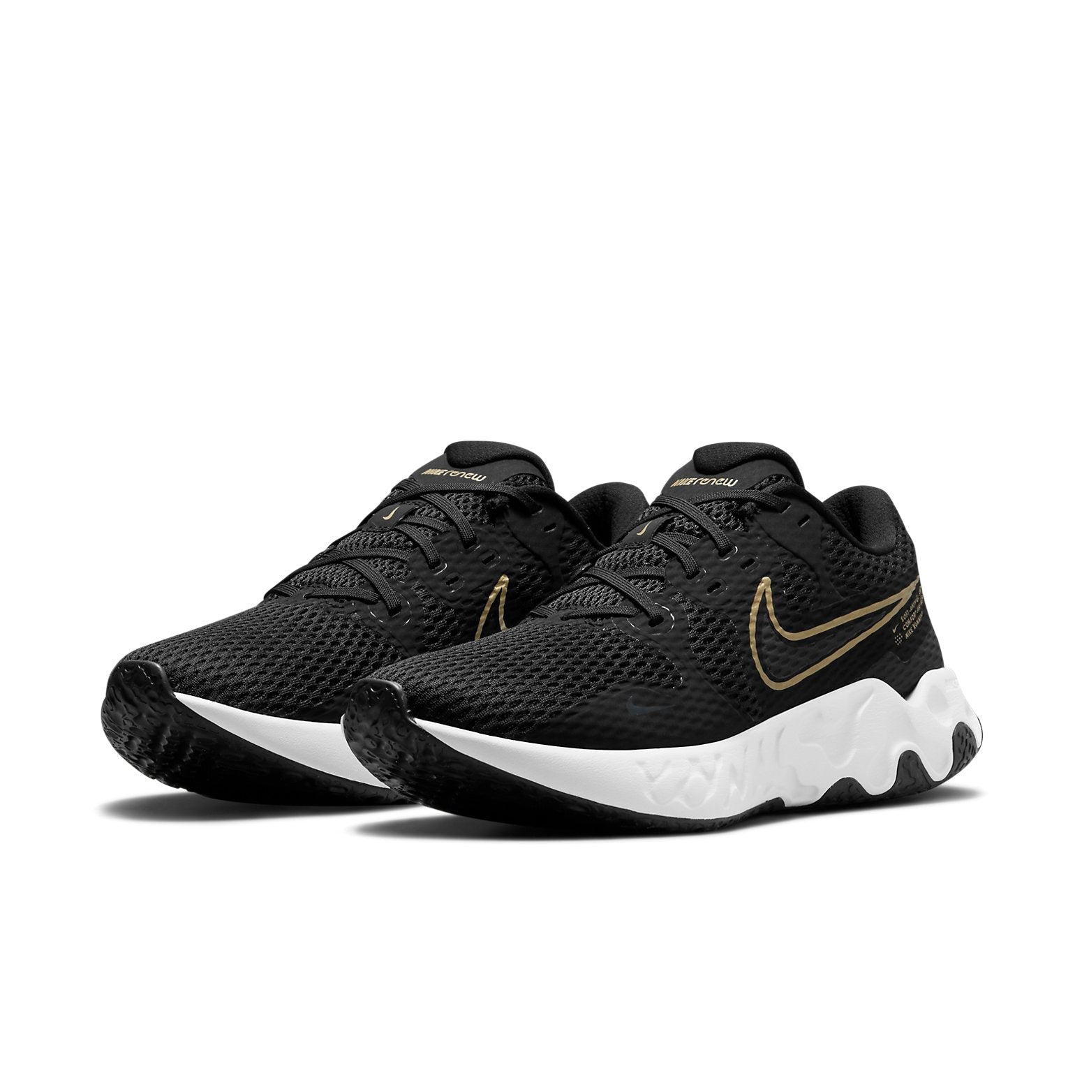 Nike Renew Ride 2 'Black Metallic Gold' CU3507-009