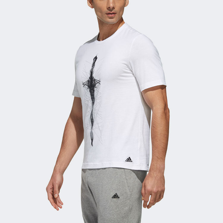 adidas Wj Ss Gfx Short Sleeve Men's White DY8759