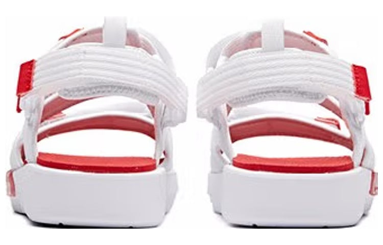 ANTA x Coca Cola Beach Sandals 'White Red' 91926971-7
