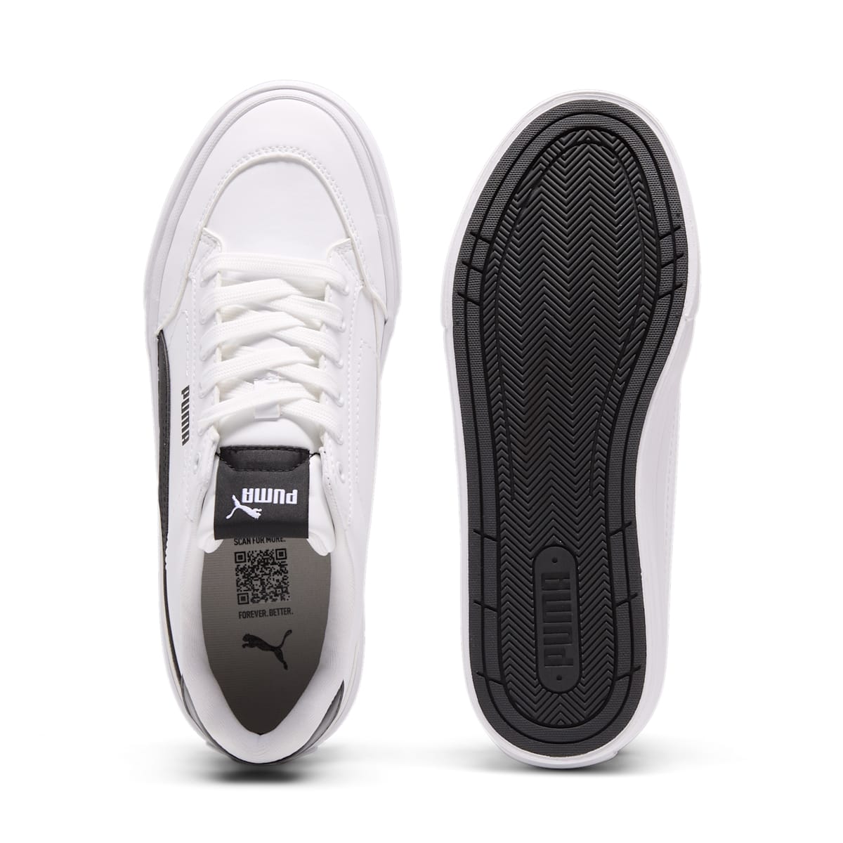 PUMA Court Classic Vulc FS SL 'White Black' 397568-01