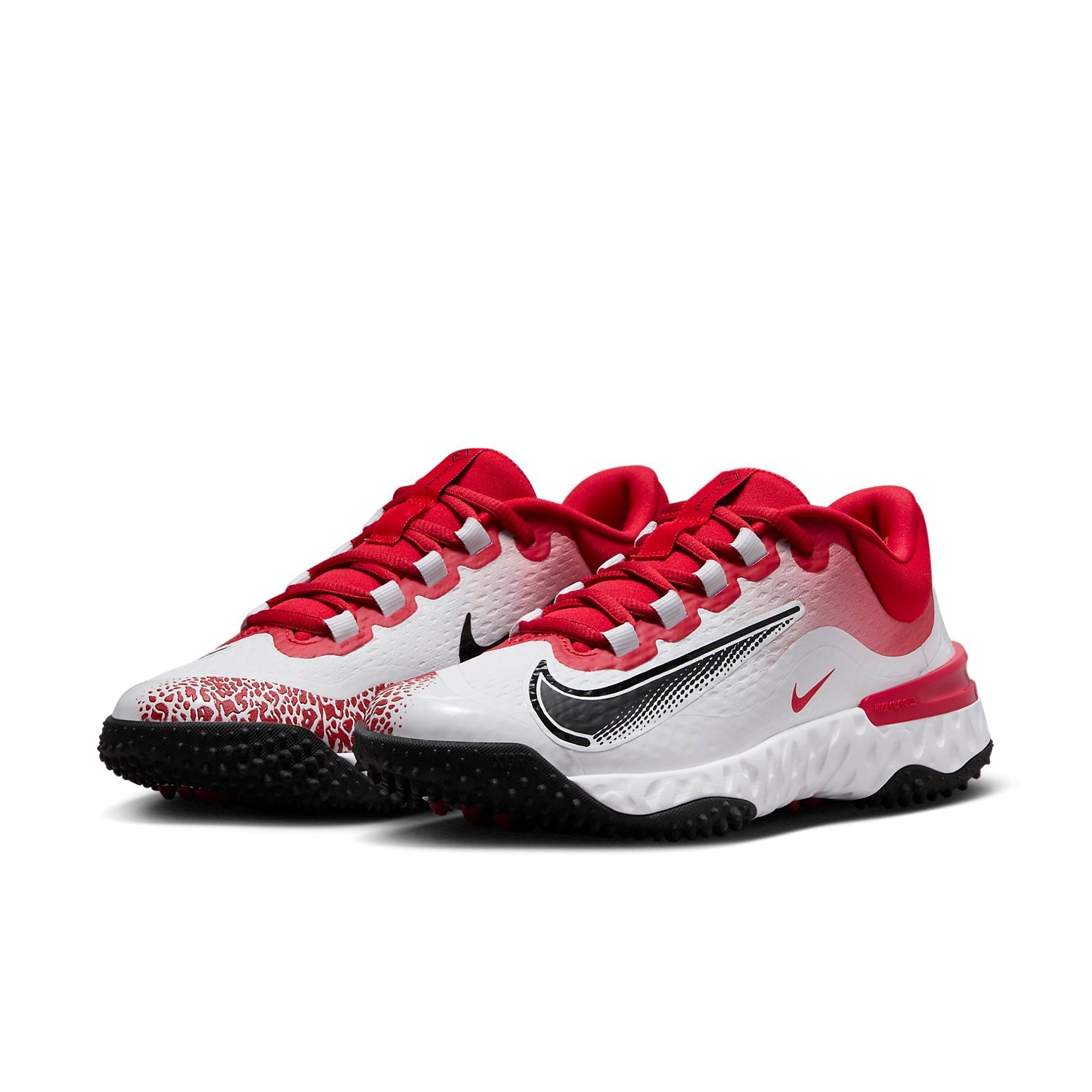 (WMNS) Nike Alpha Huarache Elite 4 TF 'University Red' FD2746-600