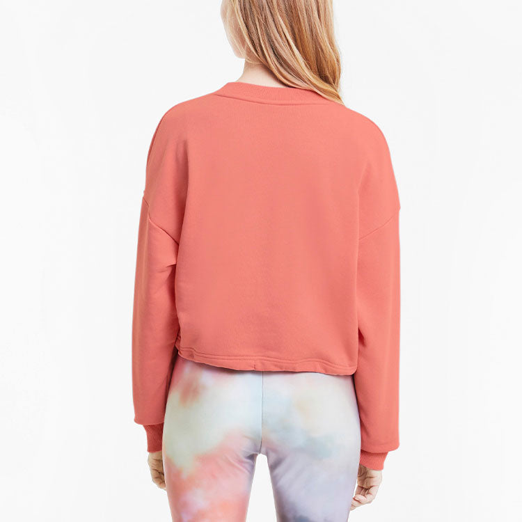 (WMNS) PUMA Evide Logo Sweatshirt 'Pink' 599174-27