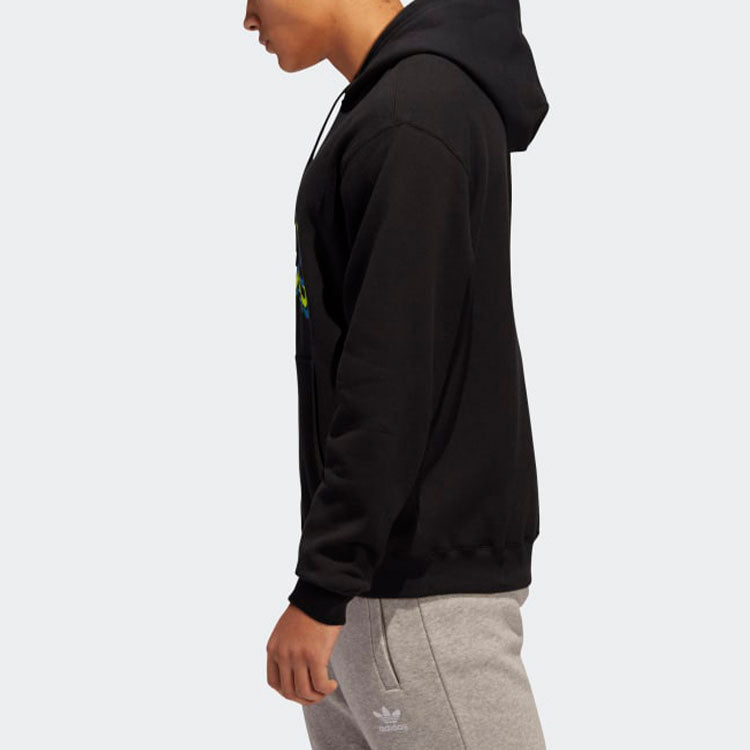 adidas originals Athleisure Casual Sports Printing Logo Black GL6850