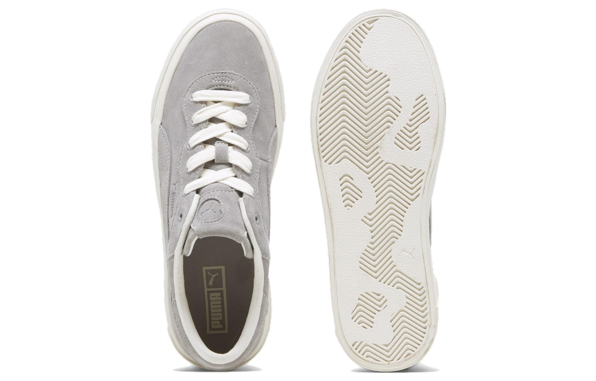 PUMA Capri Royale Suede 'Light Grey White' 393752-02