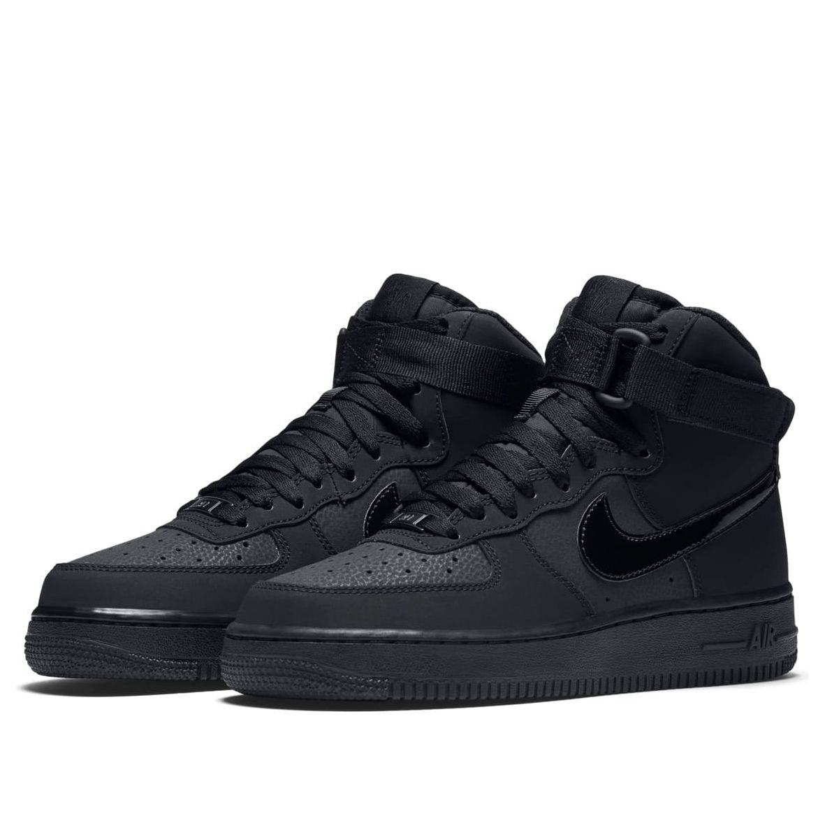(GS) Nike Air Force 1 High 'Black' 653998-001