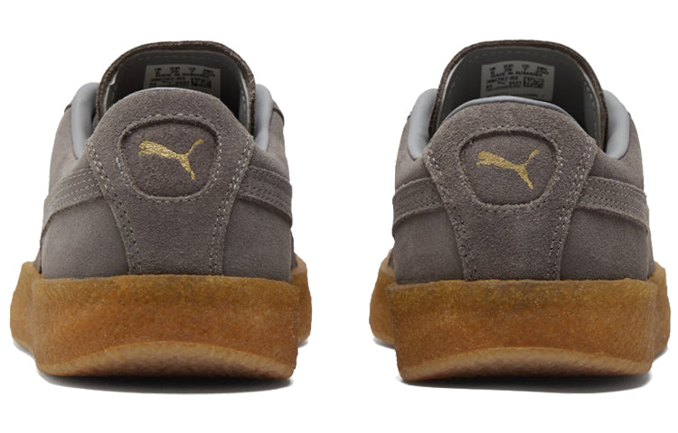 PUMA Suede Crepe Leisure Board Shoes Grey 380707-03