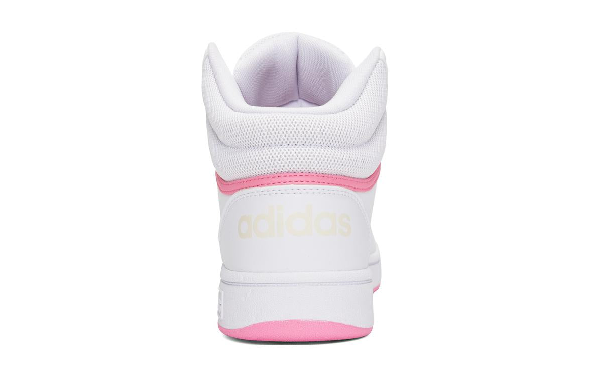 (PS) adidas Hoops Mid 3.0 K 'White Pink' HP6158