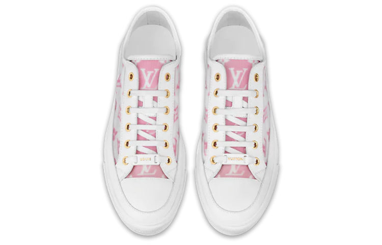 (WMNS) LOUIS VUITTON Stellar Sneakers 'White Grey Pink' 1A8NLD