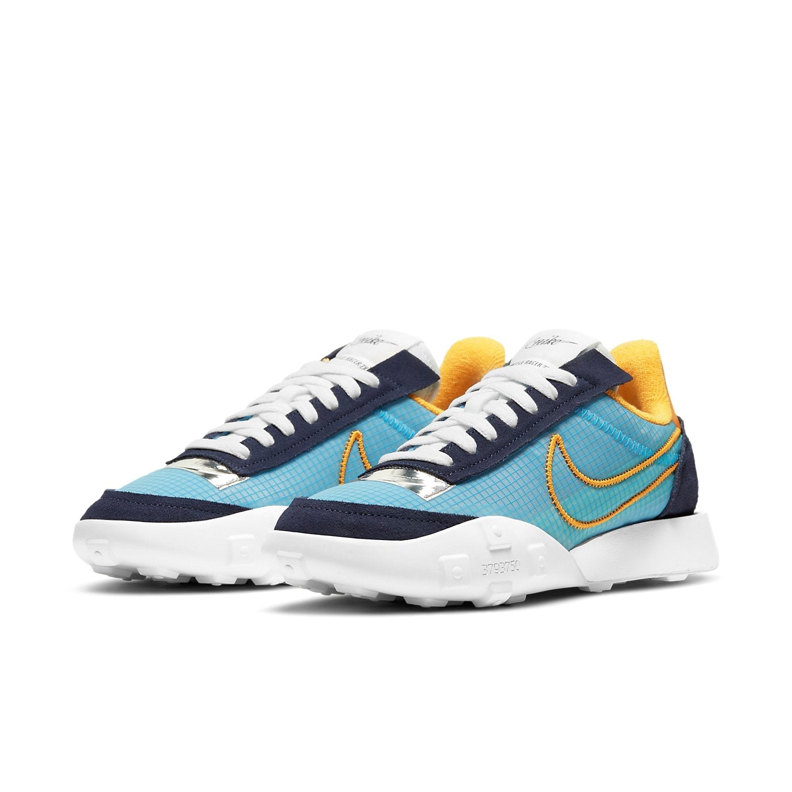 (WMNS) Nike Waffle Racer 2X 'Blackened Blue' DC4467-400