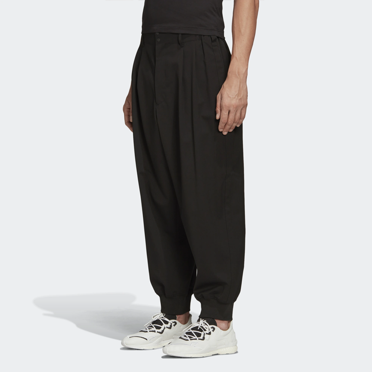 adidas Y-3 Craft 3-Stripes Cuffed Pants 'Black' FN3403