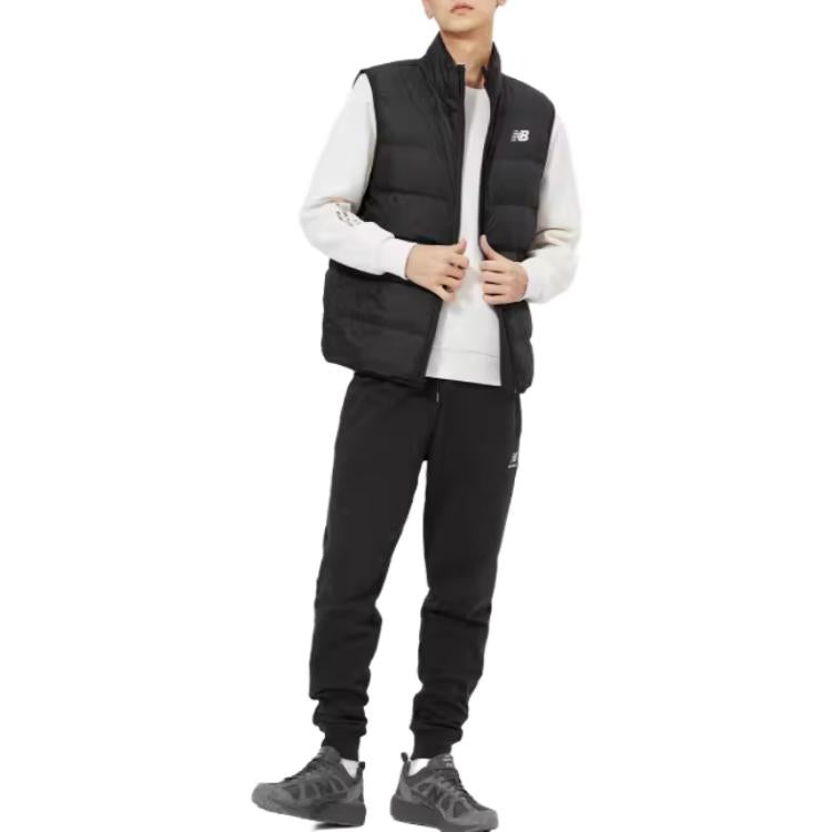 New Balance Warm Down Vest Asia Sizing 'Black' AMV13903-BK