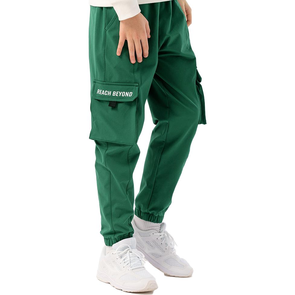 (GS) Mizuno Sportswear Cargo Pants 'Green' 32CF3916