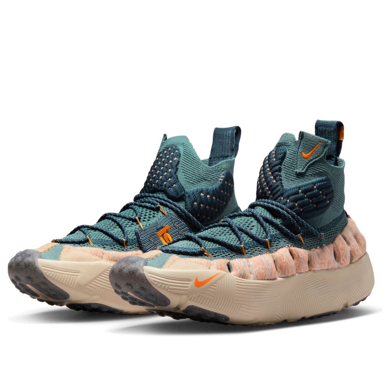 Nike ISPA Sense Flyknit 'Mineral Slate Magma Orange' CW3203-300