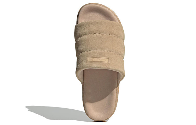 (WMNS) adidas Adilette Essential Slides 'tan' IE9650