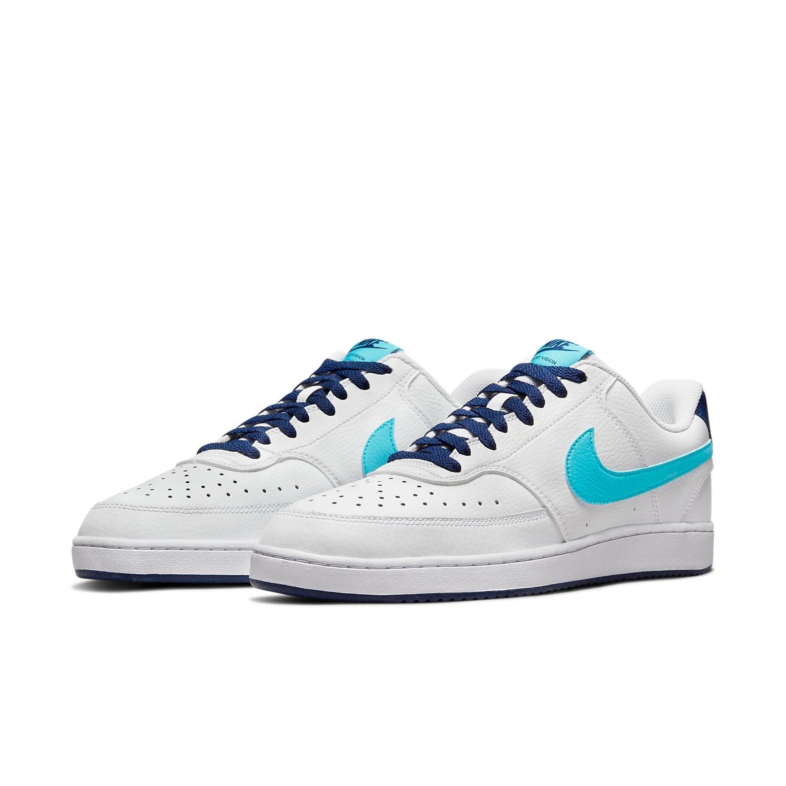 Nike Court Vision Low 'White Turquoise Blue' DM1187-100