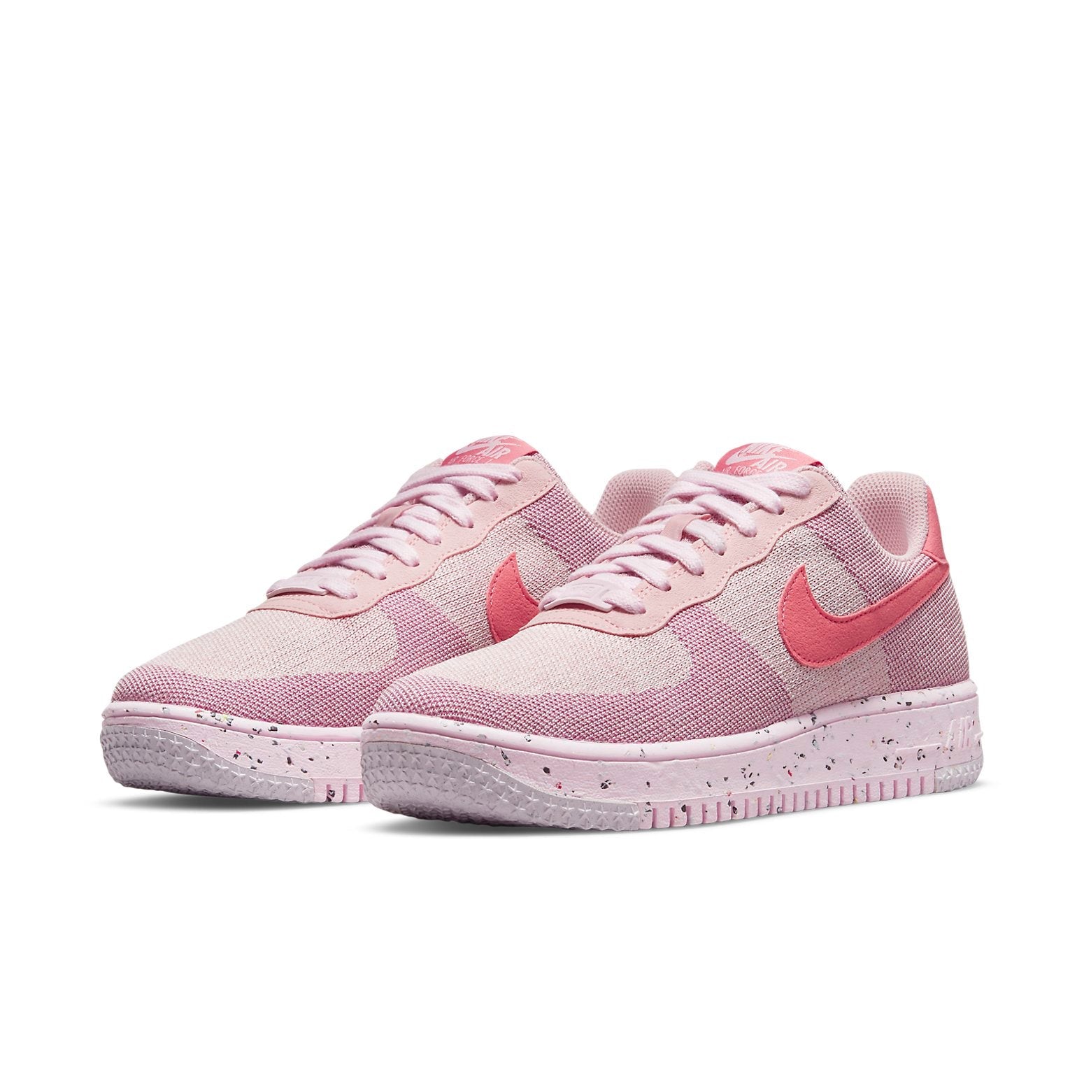(WMNS) Nike Air Force 1 Crater Flyknit 'Pink Glaze' DC7273-600