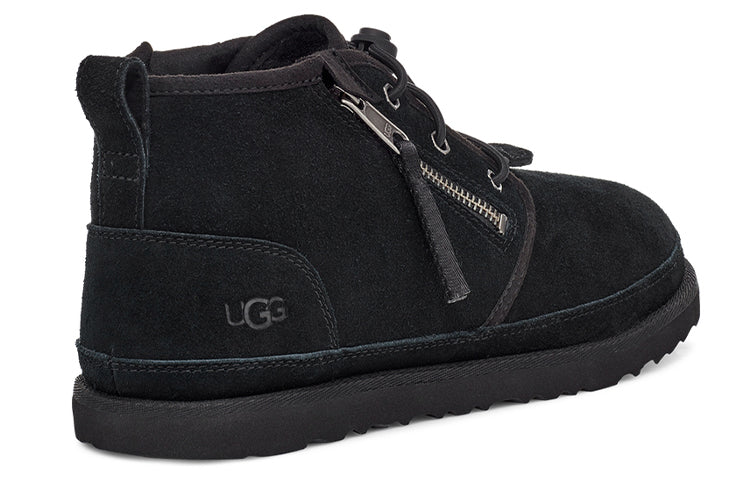 UGG Neumel Adaptive Double Zipper Snow Boots Black 1118710-BLK
