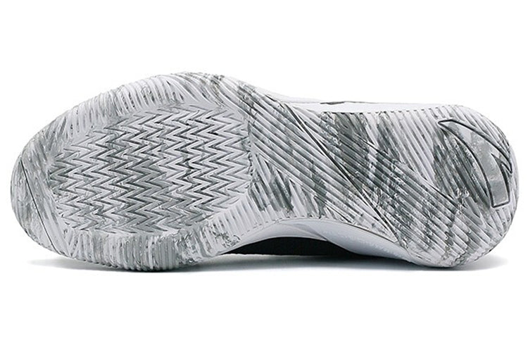 ANTA Basketball Shoes 'Black Grey White' 11931608S-2
