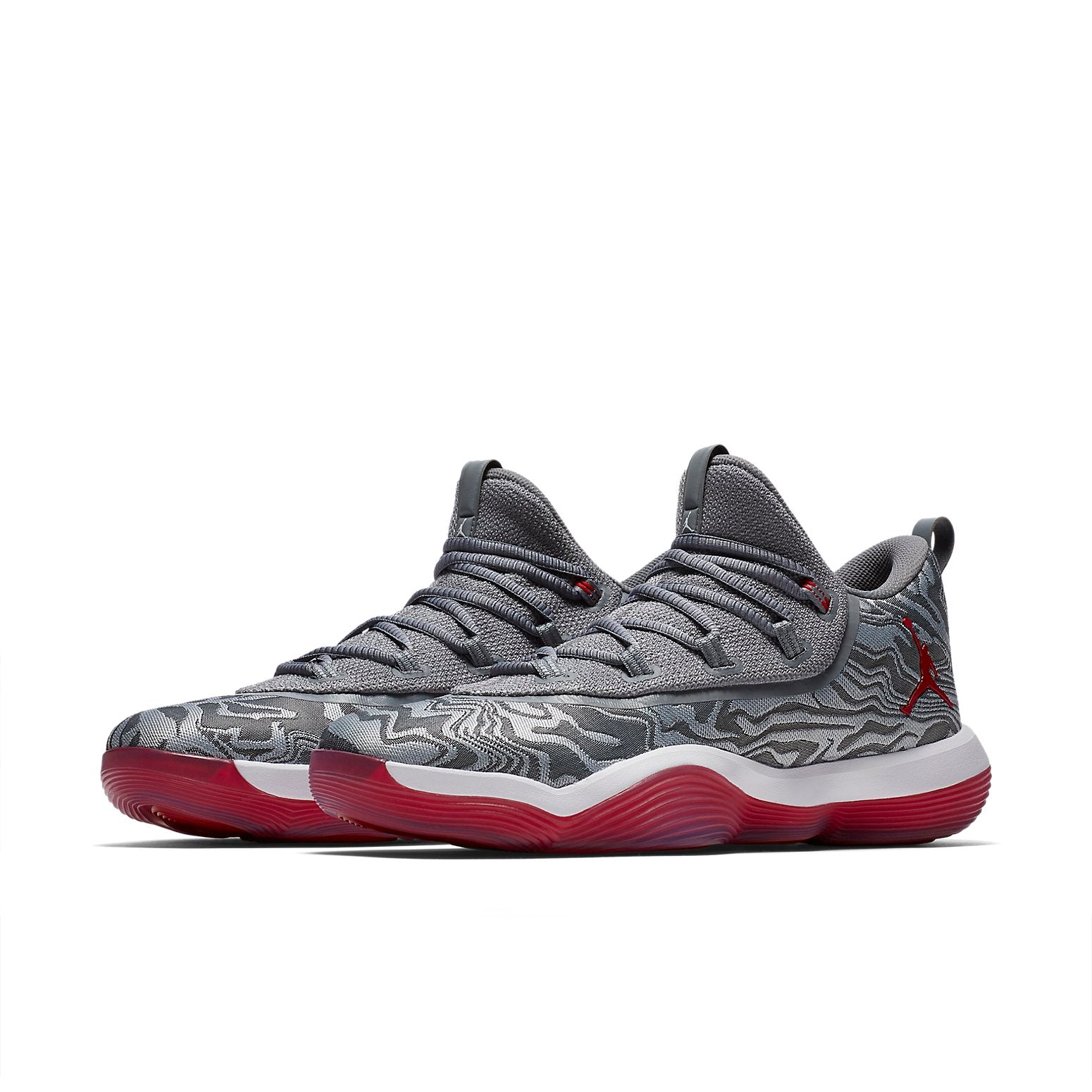 Air Jordan SuperFly 2017 Low 'Grey Red' AJ2664-004