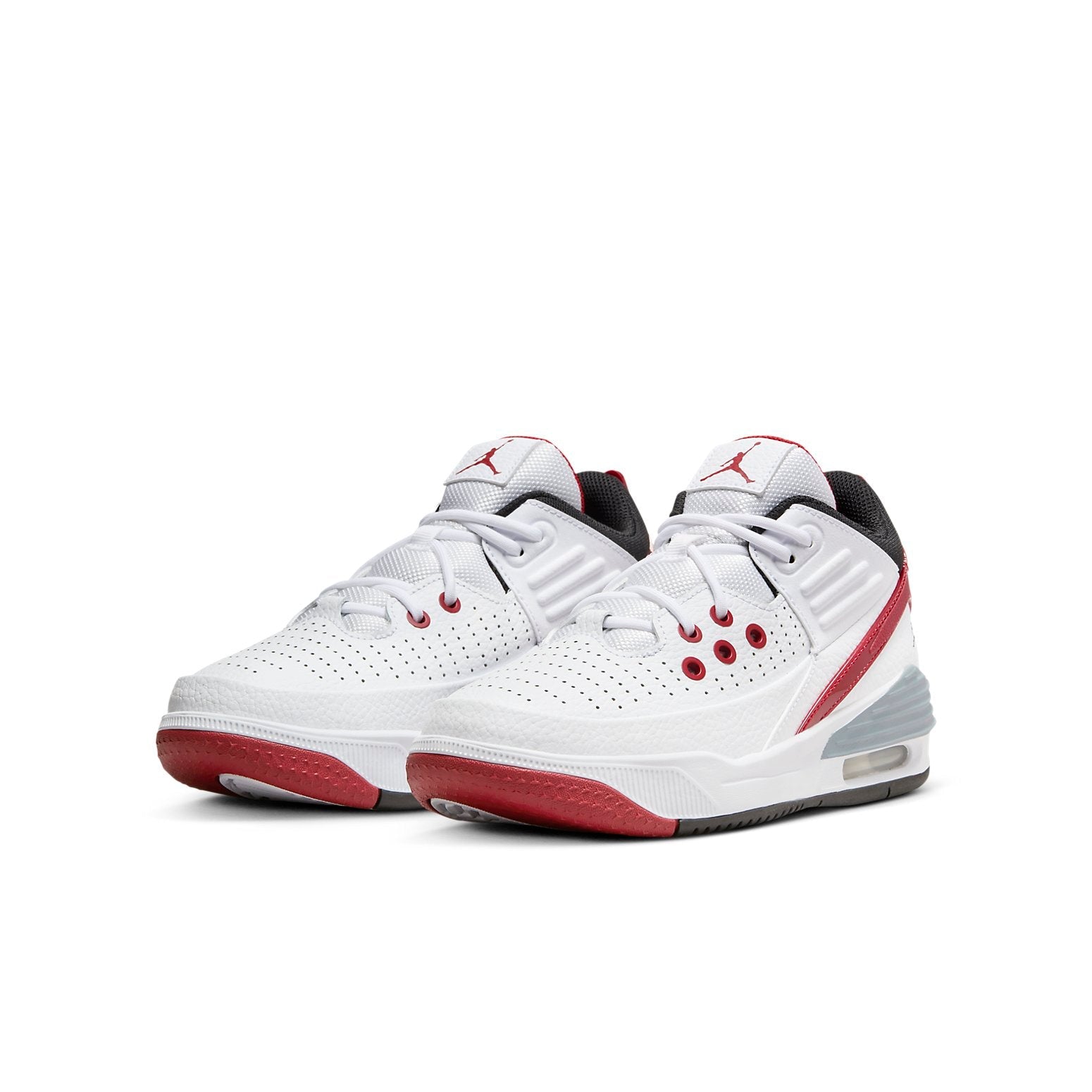 (GS) Air Jordan Max Aura 5 'White Varsity Red' DZ4352-101