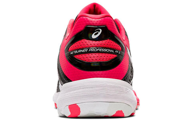 (WMNS) ASICS Netburner Professional FF2 Running Shoes Black/Pink 1072A036-002