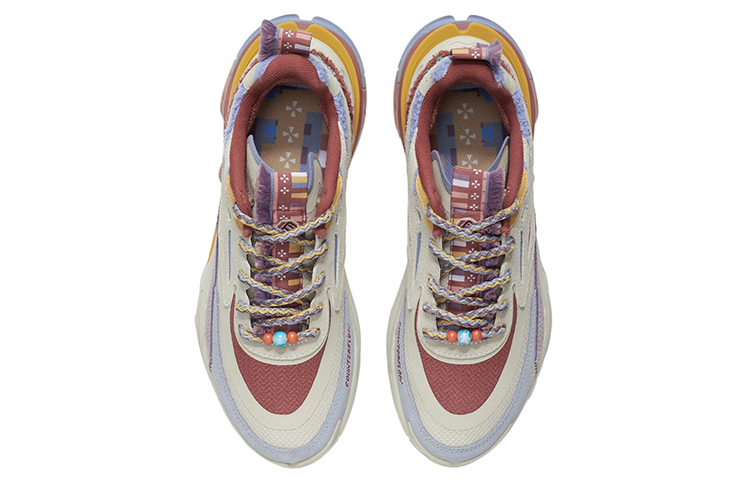 (WMNS) Li-Ning Countflow Wu Xing Xingshan 'Oatmeal Grey' AGLR308-1