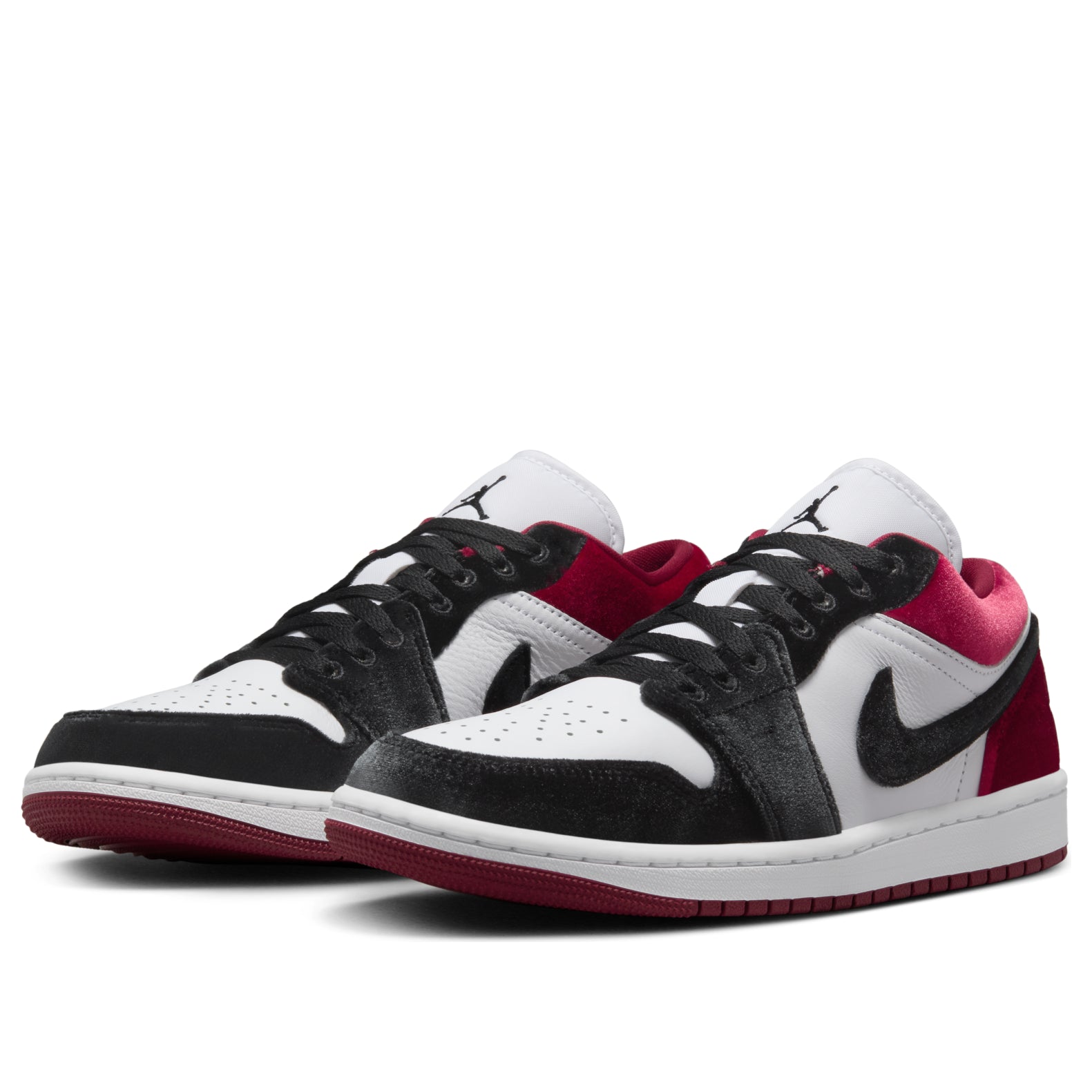 (WMNS) Air Jordan 1 Low SE 'Velvet Black Toe' FZ3242-001
