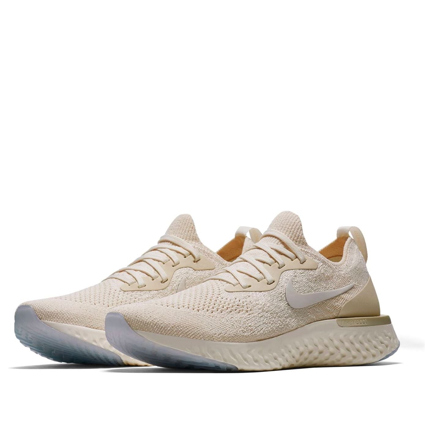 (WMNS) Nike Epic React Flyknit 'Light Cream' AQ0070-201