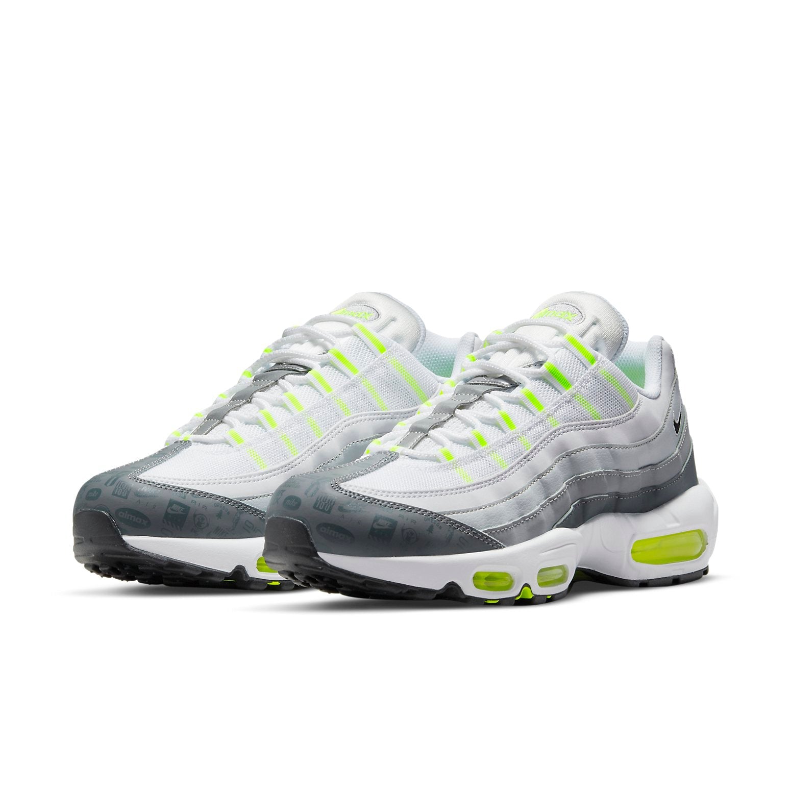 Nike Air Max 95 'Logos Pack - White Neon' DH8256-100