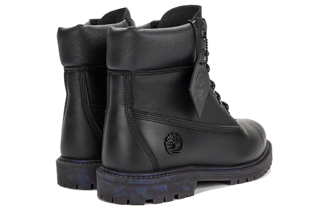 (WMNS) Timberland Heritage 6 Inch Waterproof Boot 'Black Leather Rubber Outsole' A5Q9S