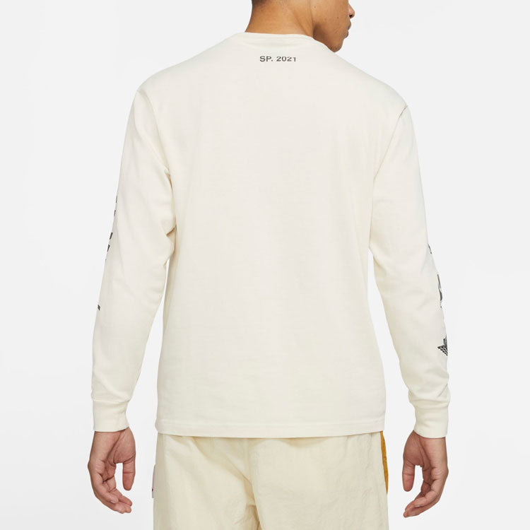 Air Jordan x A Ma Maniere Long Sleeves T-Shirt 'Natural' CV3448-292